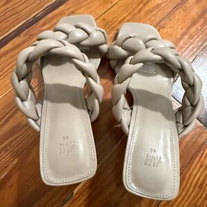 H&M Women's Braided Sandals - Tan